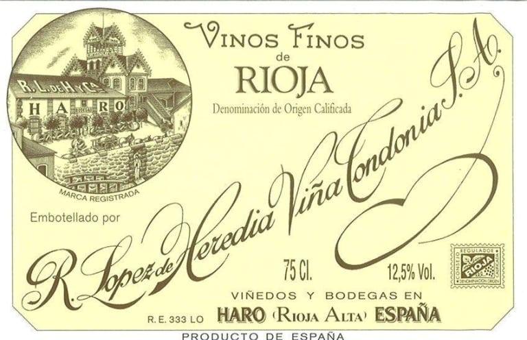 Viña Gravonia, Bodegas López de Heredia Viña Tondonia 2007