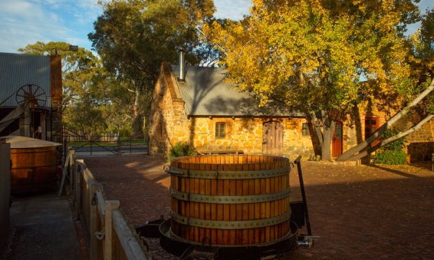 Basket Press Shiraz, Rockford, Barossa Valley, Australië 2008