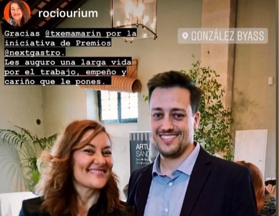 NextGastro awards voor Bodegas Urium en Juan Piñero