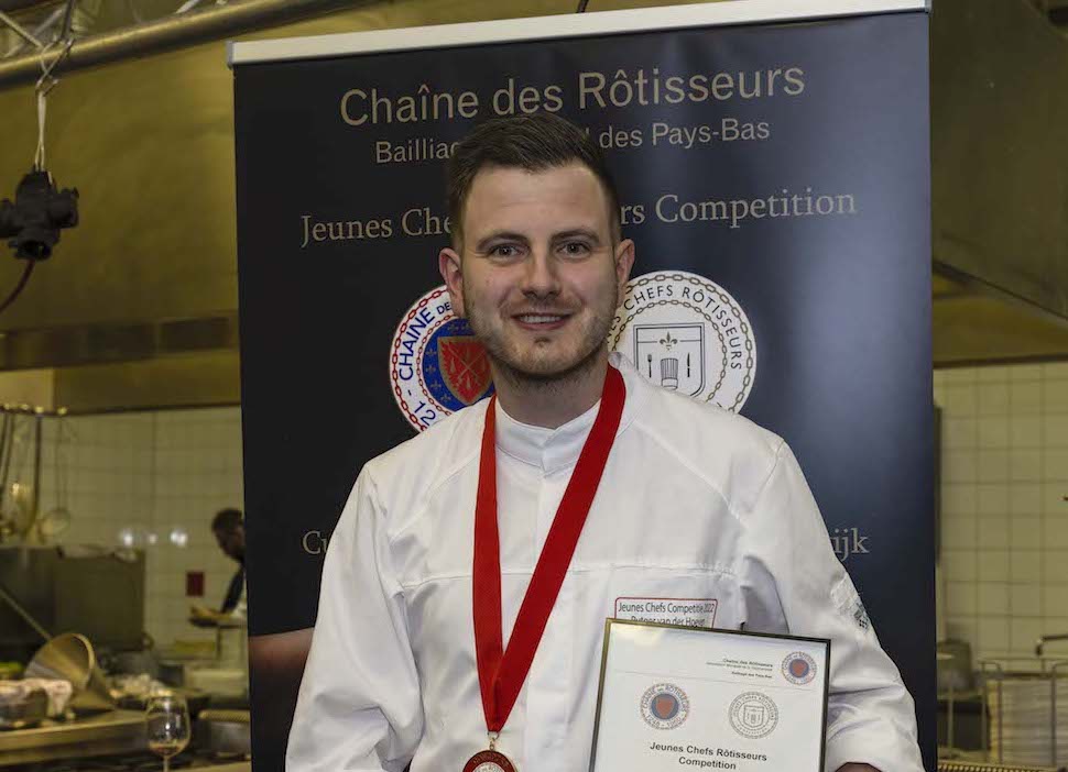 Rutger van der Hoeven wint prestigieuze kookwedstrijd
