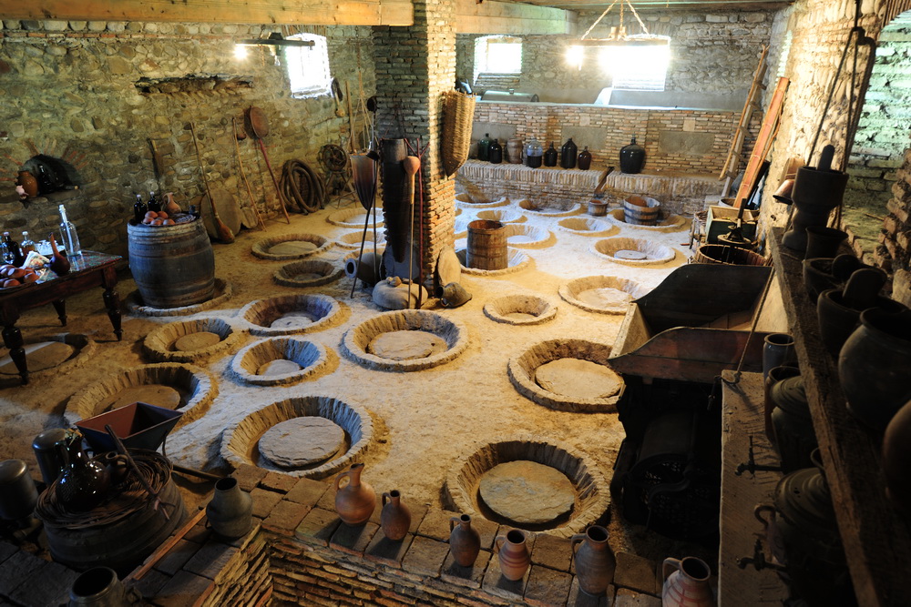 wijnkelder met qvevri wijnkelder met qvevri