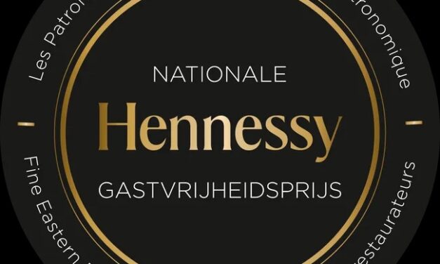 Promotie Nationale Hennessy Gastvrijheidsprijs op Wine Professional