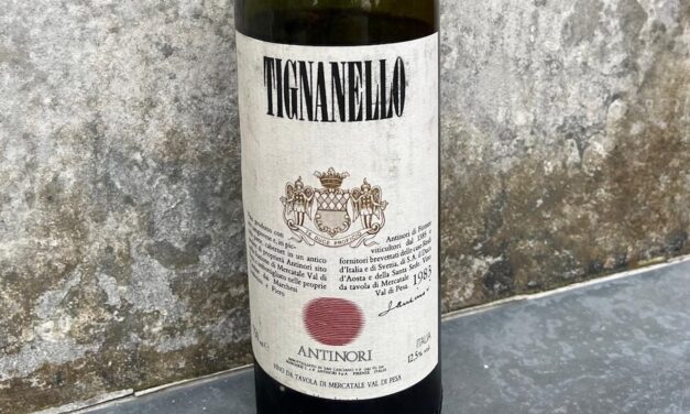 Proefschrift wijnarchieven: Tignanello