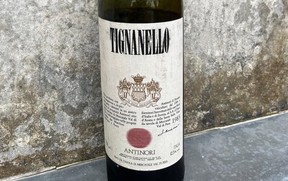 Proefschrift wijnarchieven: Tignanello