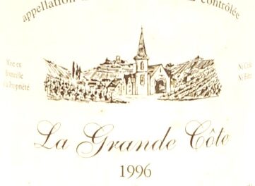 Proefschrift wijnarchieven: La Grande Côte, François Cotat