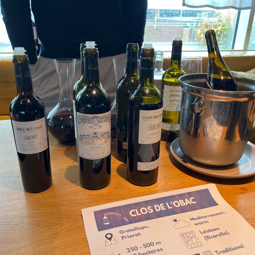 Wijnen van Clos de l'Obac Clos de l'Obac