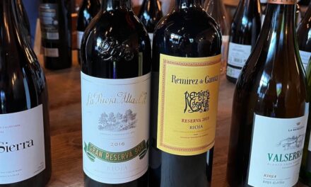 Imposante rioja’s bij Sagardi
