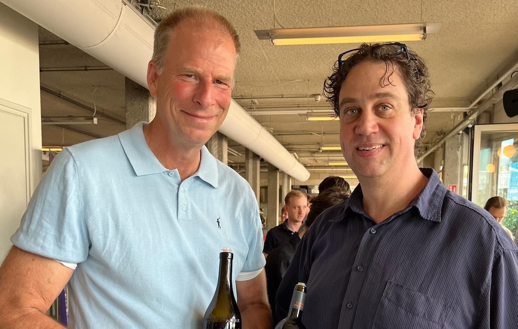 Patrick van Gool en Olivier Schutte Patrick van Gool en Olivier Schutte